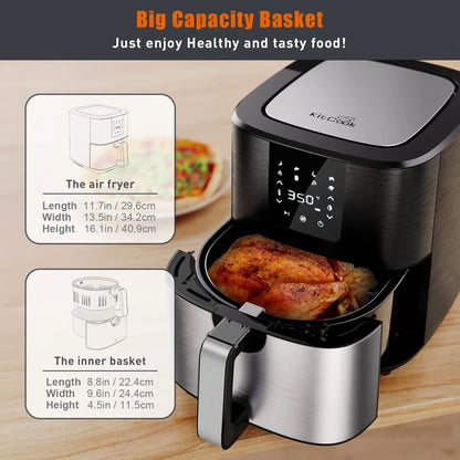7 Qt Digital Touch Screen with 8 Preset Menu