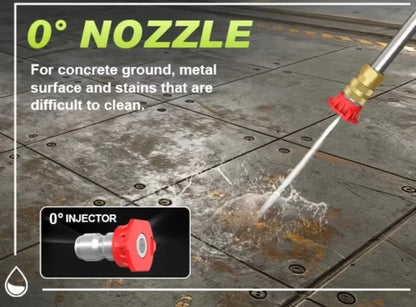 4800PSI 1800W Electric Pressure Washer with Interchangeable Nozzles