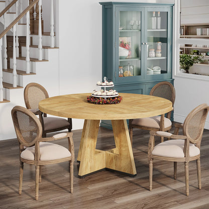 47 inch Round Dining Table for 4