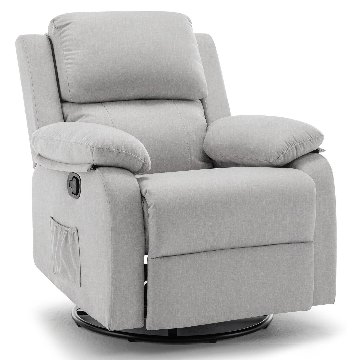 360 Degree Swivel Rocker Recliner for Small Spaces