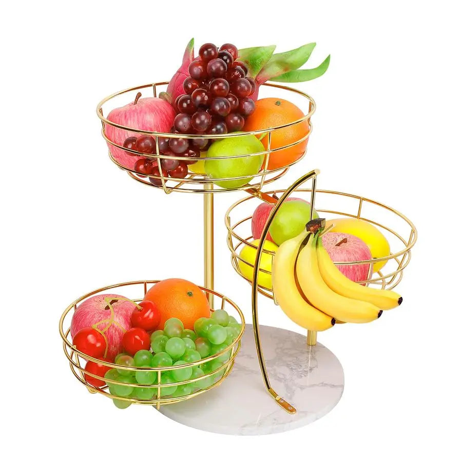 Fruit Basket with Banana Hanger