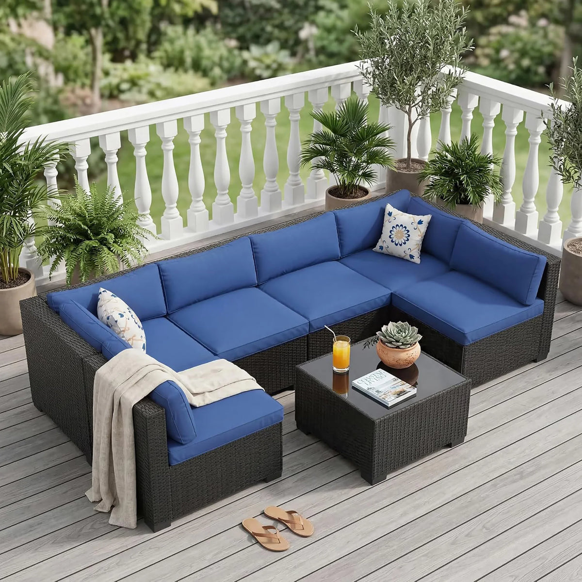 7-Piece Outdoor Patio Furniture