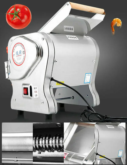 Full Stainless Steel Dual Knife 550W Electric Pasta Maker