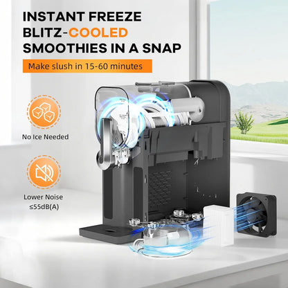 Slushie Frozen Drink Maker Machine with LED Menu for your Summer fun!