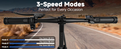 Foldable 500W Ebike with 10.4AH Battery
