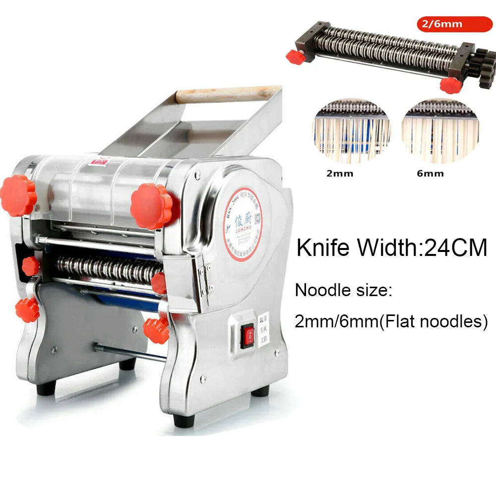 Full Stainless Steel Dual Knife 550W Electric Pasta Maker