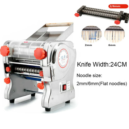Full Stainless Steel Dual Knife 550W Electric Pasta Maker