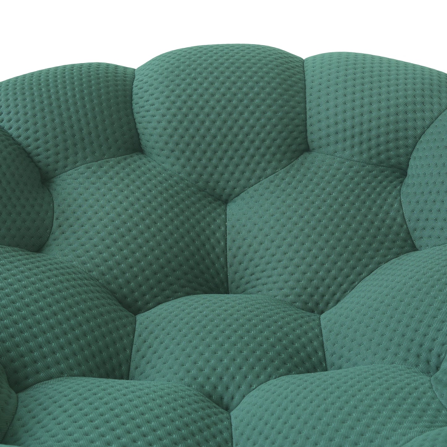 79.5" Modern Curved Boneless Sofa