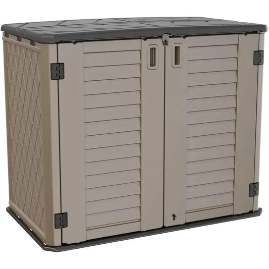 Durable and Weather-resistant Lockable Outdoor Storage Shed