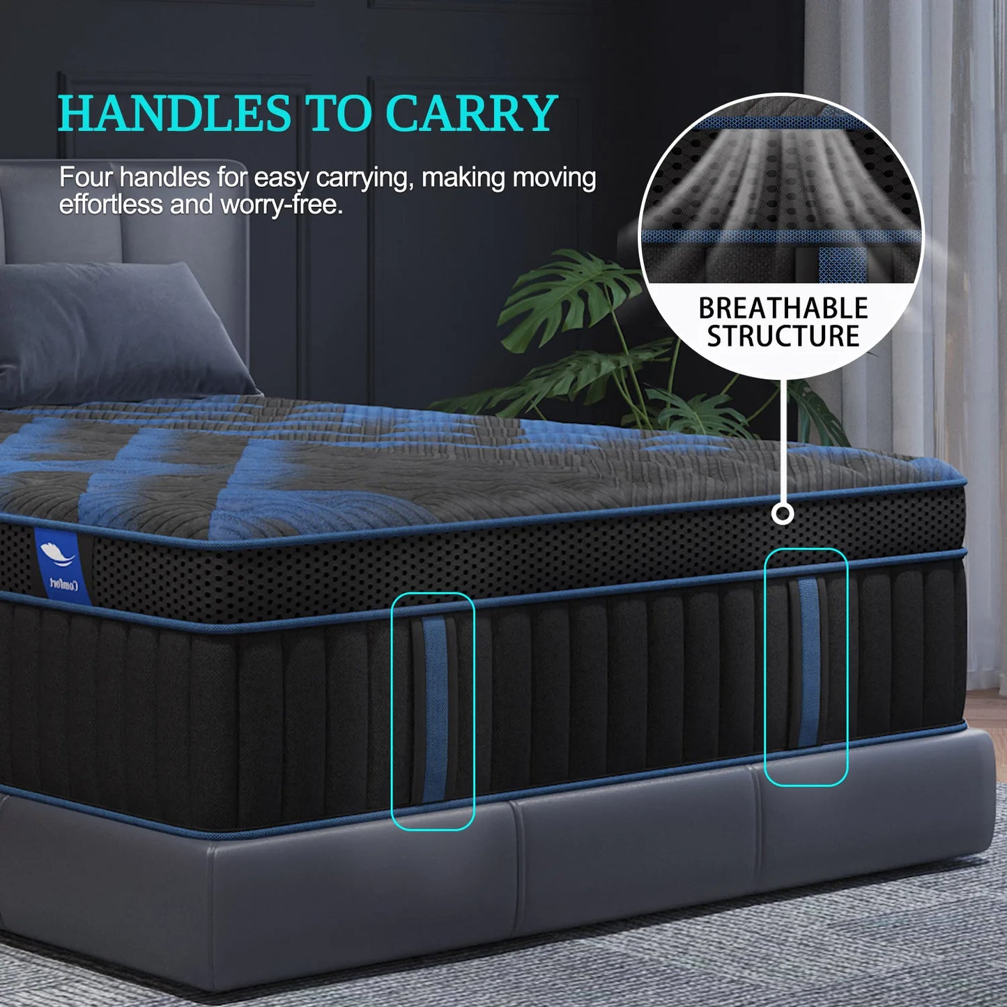 Twin, Full, Queen or King Mattress in A Box