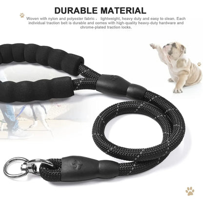 Detachable 3-in-1 Triple Dog Leash with Padded Handle