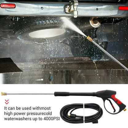 High Pressure Washer with 5 Quick Connect Nozzles