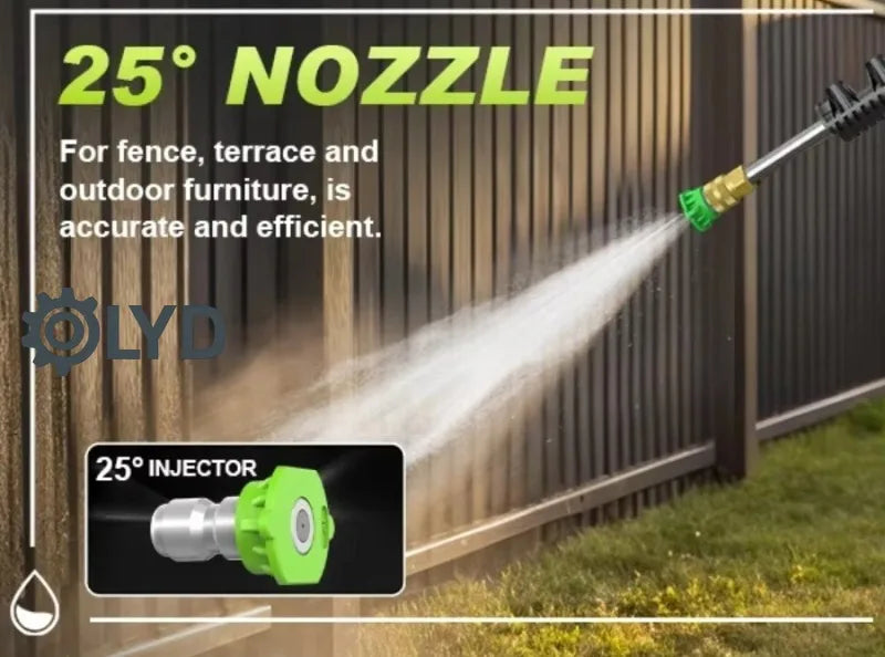 4800PSI 1800W Electric Pressure Washer with Interchangeable Nozzles