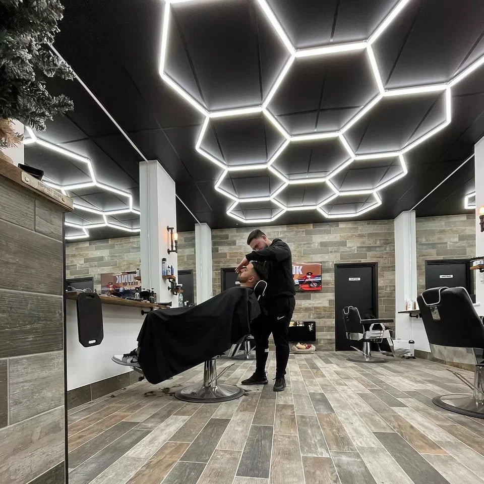 Large Size Hexagon LED Lighting for Garage