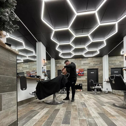 Large Size Hexagon LED Lighting for Garage