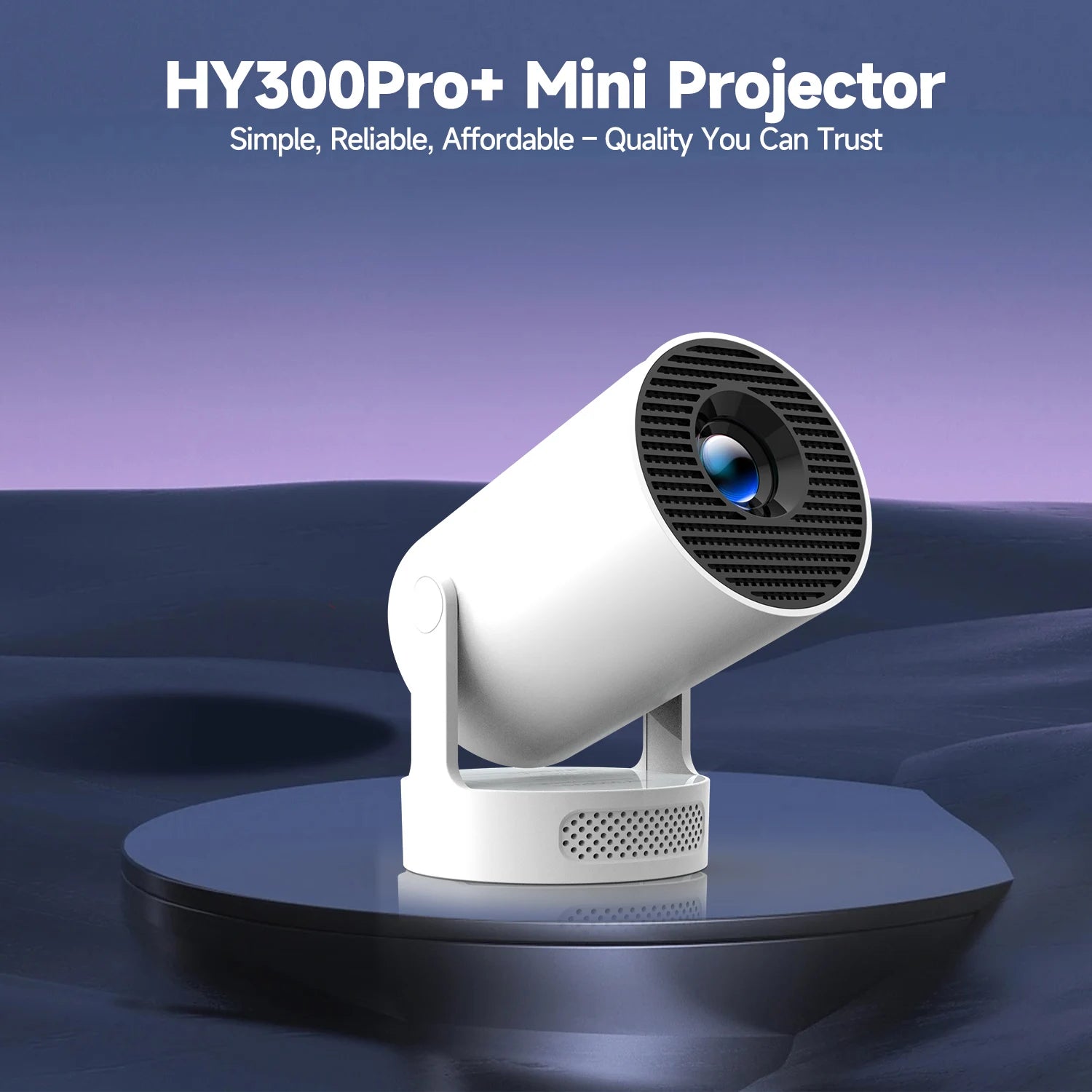 HY300 Pro + Projector 4K with 5W Speaker – TimelessSereneGoods