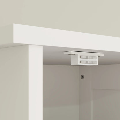 67" Tall Bathroom Storage Cabinet with 3 Adjustable Shelves