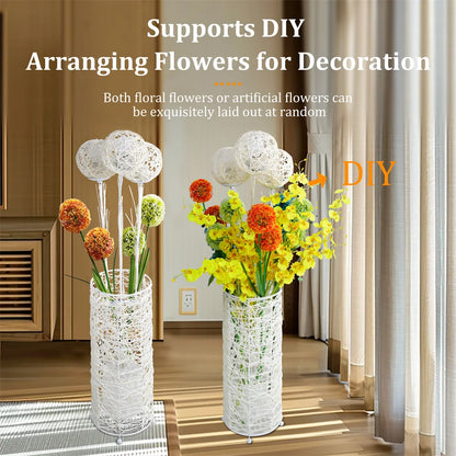Tall Modern Rattan Floor Lamp for your Decor