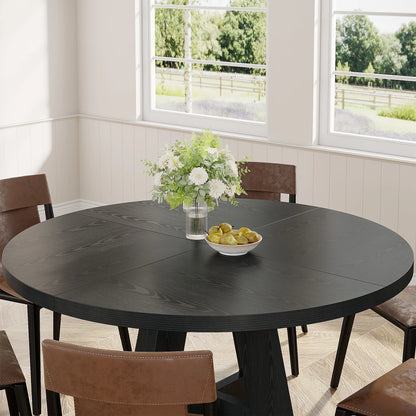 47 inch Round Dining Table for 4