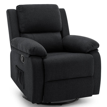 360 Degree Swivel Rocker Recliner for Small Spaces