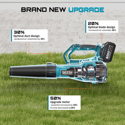 Cordless Leaf Blower for Debris and Snow