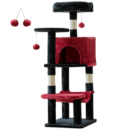 Tall Multi-Cat Climbing Tree