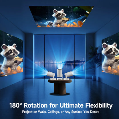 HY300 Pro + Projector 4K with 5W Speaker