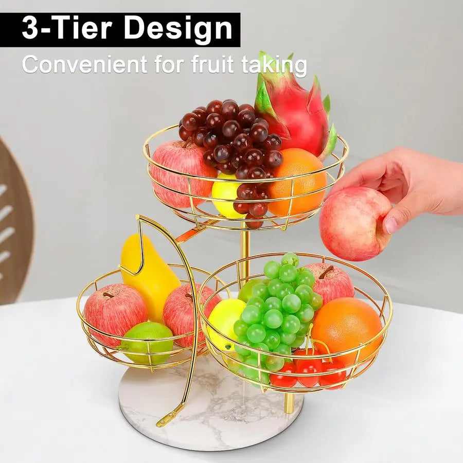 Fruit Basket with Banana Hanger