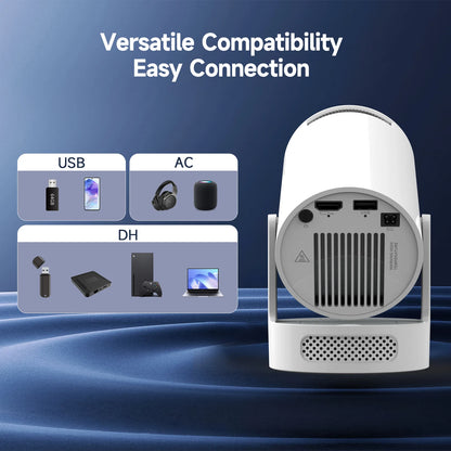 HY300 Pro + Projector 4K with 5W Speaker