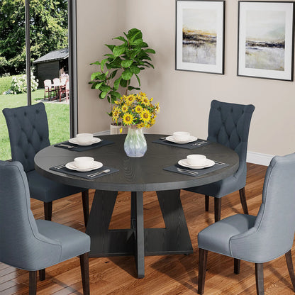 47 inch Round Dining Table for 4