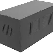 31.5x15.8x15.8 Front Opening Reptile Terrarium w/ Dual Temperature Controller and Feeding Box w/ Glass Sliding Door