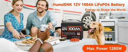 LiFePO4 Lithium 12V Battery