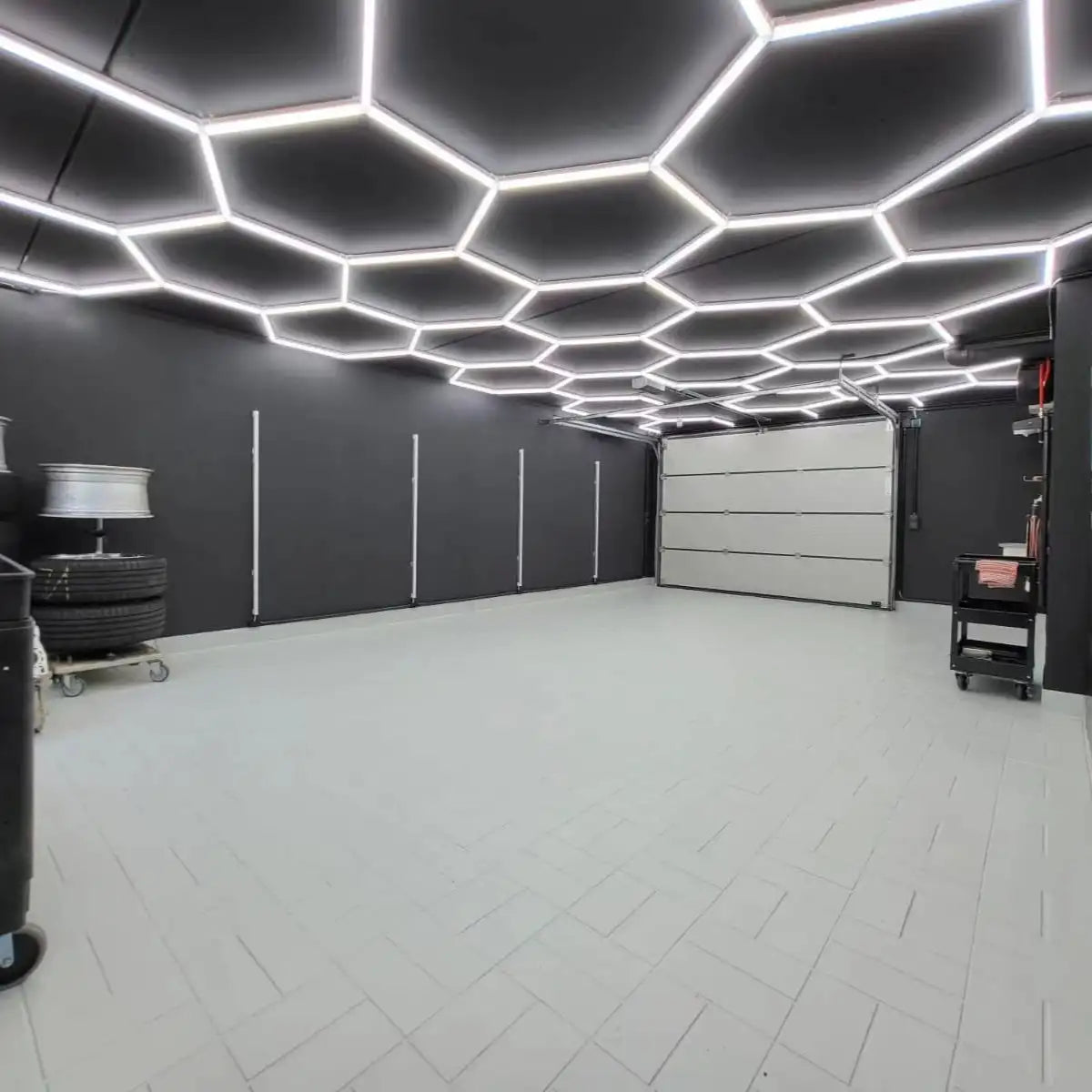 Large Size Hexagon LED Lighting for Garage