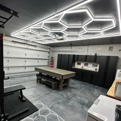 Large Size Hexagon LED Lighting for Garage
