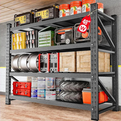 79-inch Heavy Duty Steel Garage Storage Rack