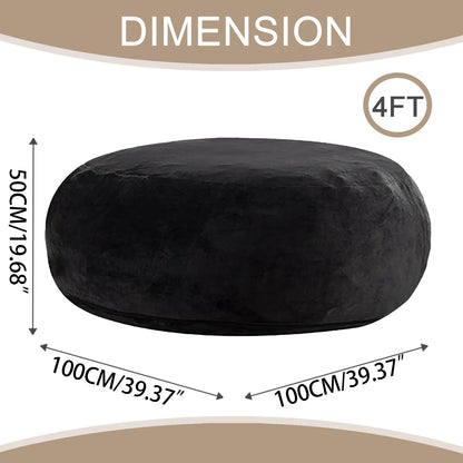 Beanbag Chair with padded Bean Bag inside with memory foam ideal for Bedrooms and Dorms