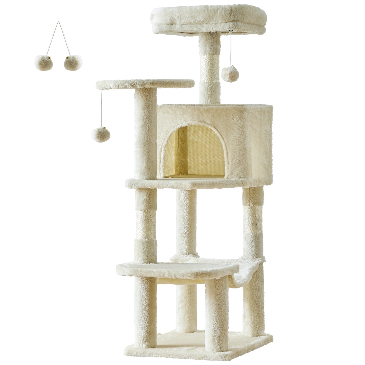 Tall Multi-Cat Climbing Tree