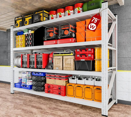 79-inch Heavy Duty Steel Garage Storage Rack