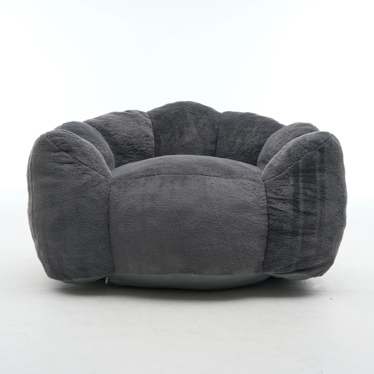 Large Velvet Petal Cloud Lounge Chair for Living Room or Bedroom