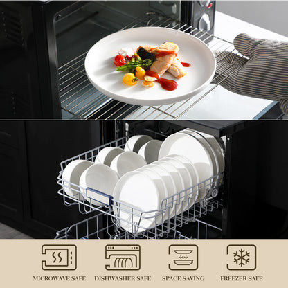18 or 36-Piece Porcelain Ceramic Dinnerware Set
