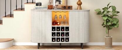 Buffet Cabinet with LED Light