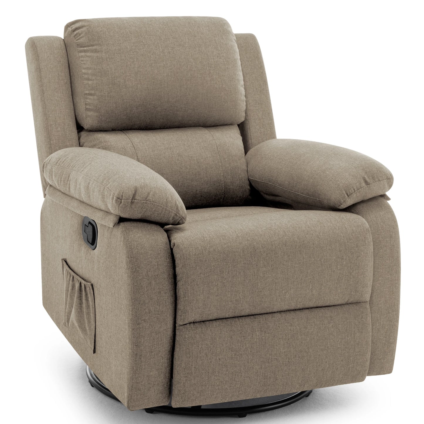 360 Degree Swivel Rocker Recliner for Small Spaces