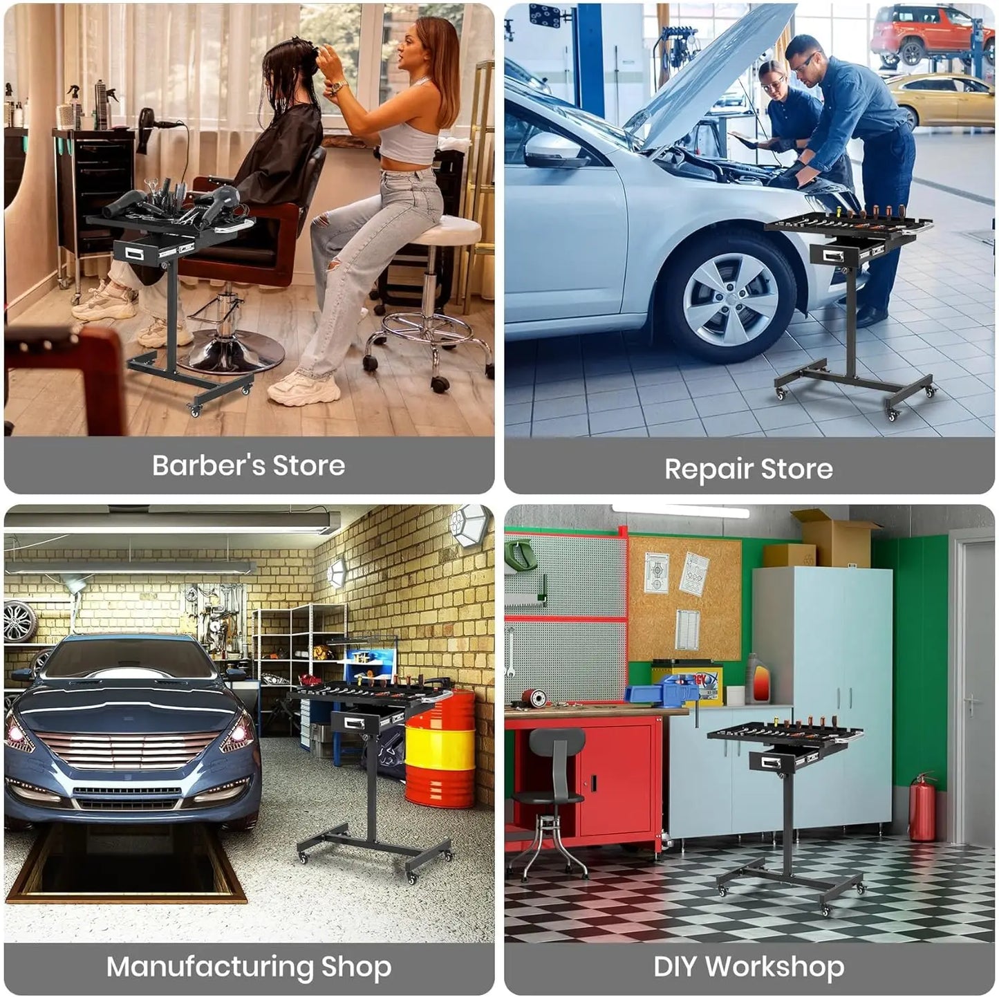 Rolling Utility Worktable for a variety of uses