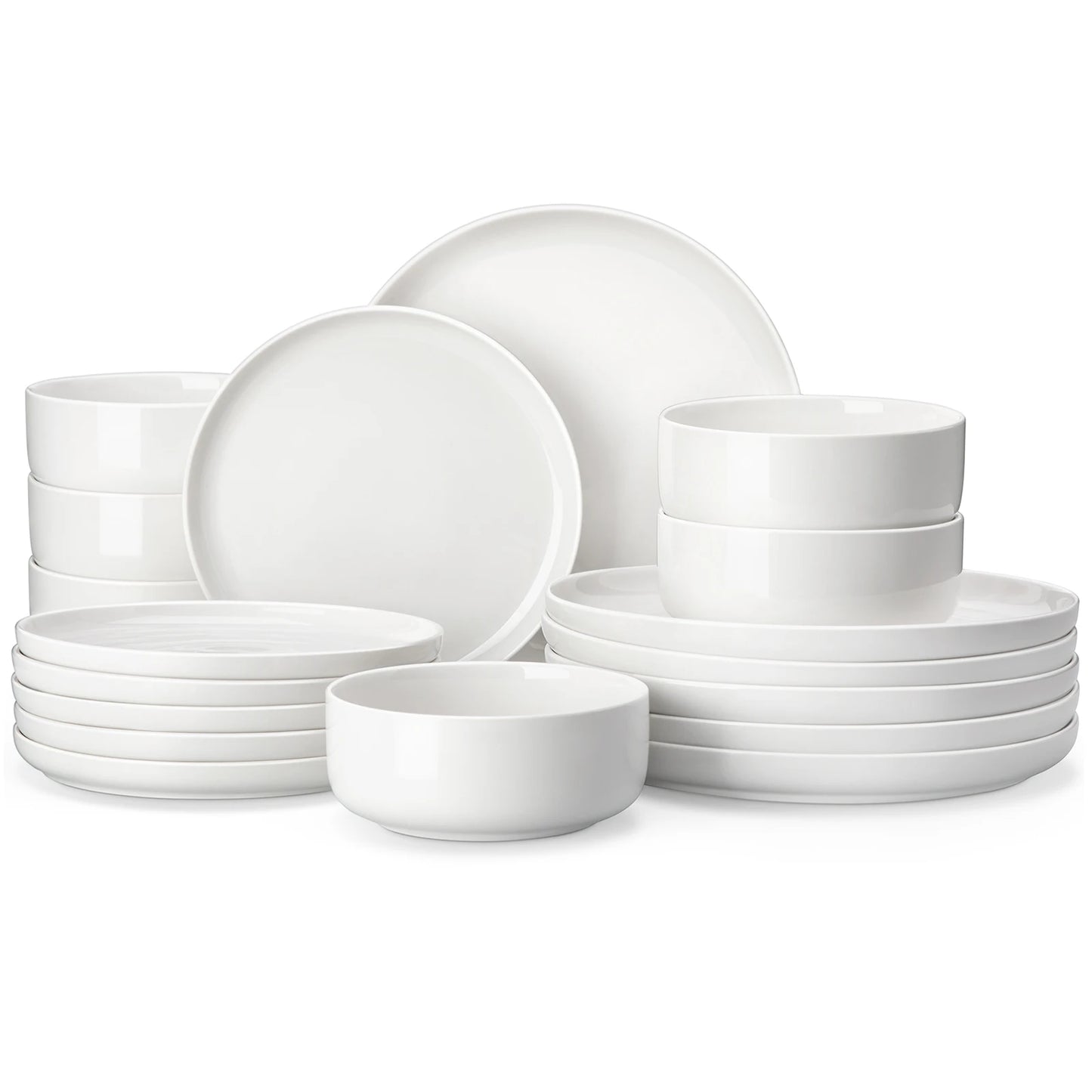 18 or 36-Piece Porcelain Ceramic Dinnerware Set