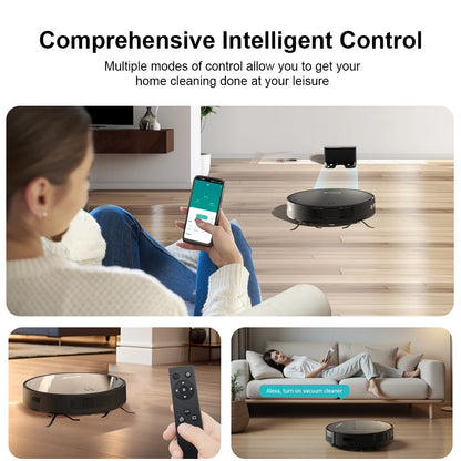 Self-Charging Smart Robot Vacuum Cleaner and Mop Combo for your Furbabies hair and messes!