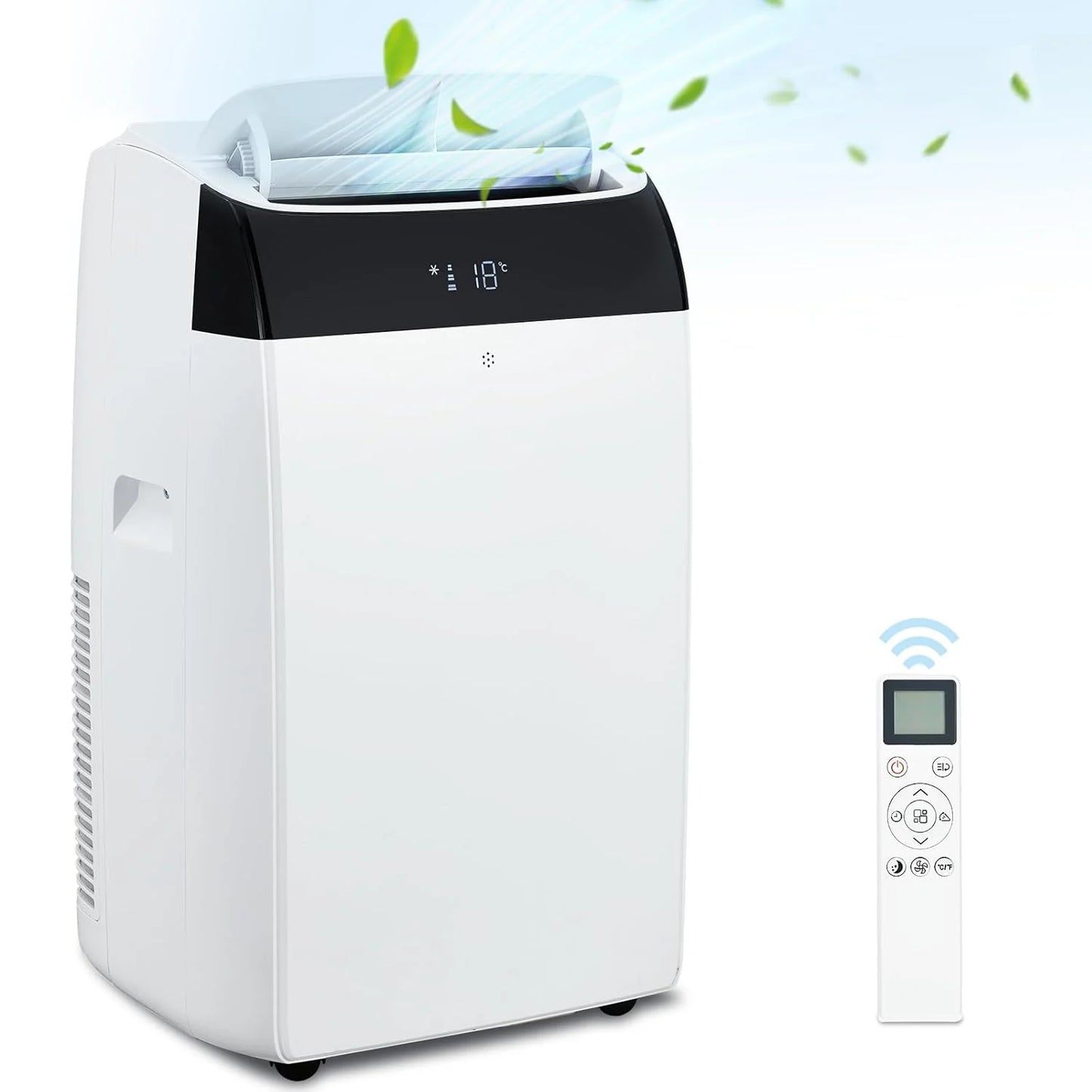 14000 BTU Portable Air Conditioner Unit with Fan and Dehumidifier