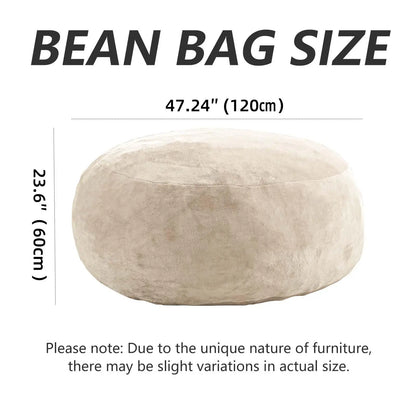 Beanbag Chair with padded Bean Bag inside with memory foam ideal for Bedrooms and Dorms