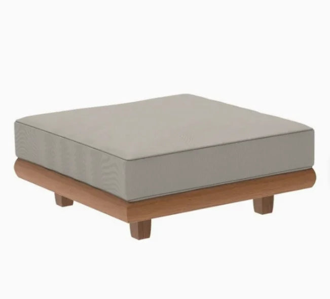 Stylish Outdoor Waterproof Solid Wood Teak Sofa Set