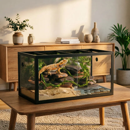 120 Gallon Reptile Terrarium with Screen Top