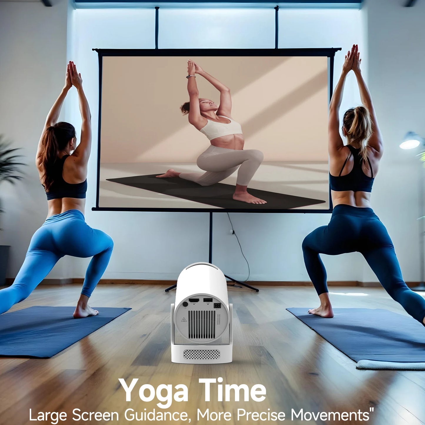 HY300 Pro + Projector 4K with 5W Speaker